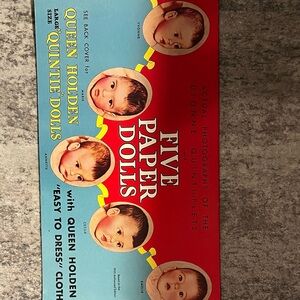 Quintuplets Paper Dolls Set